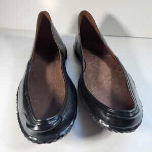 Acton Overshoes Size 9 Black Vintage Natural Rubber Hand Crafted Canada